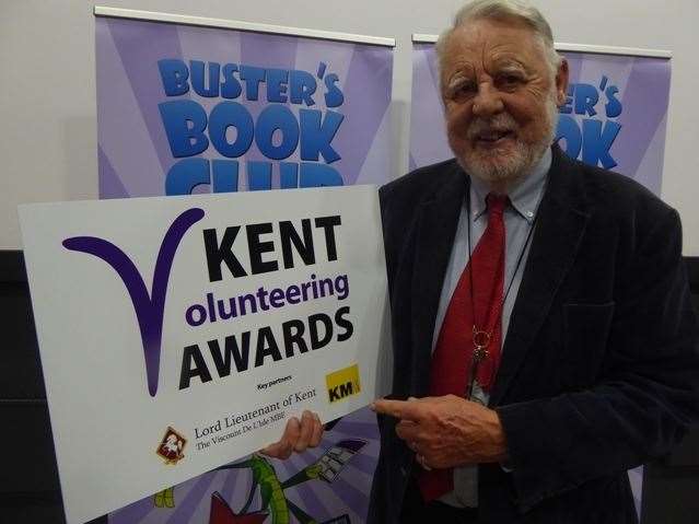 KM Charity Team honorary patron Terry Waite CBE said the Kent Volunteering Awards were 'an excellent scheme' (12952233)