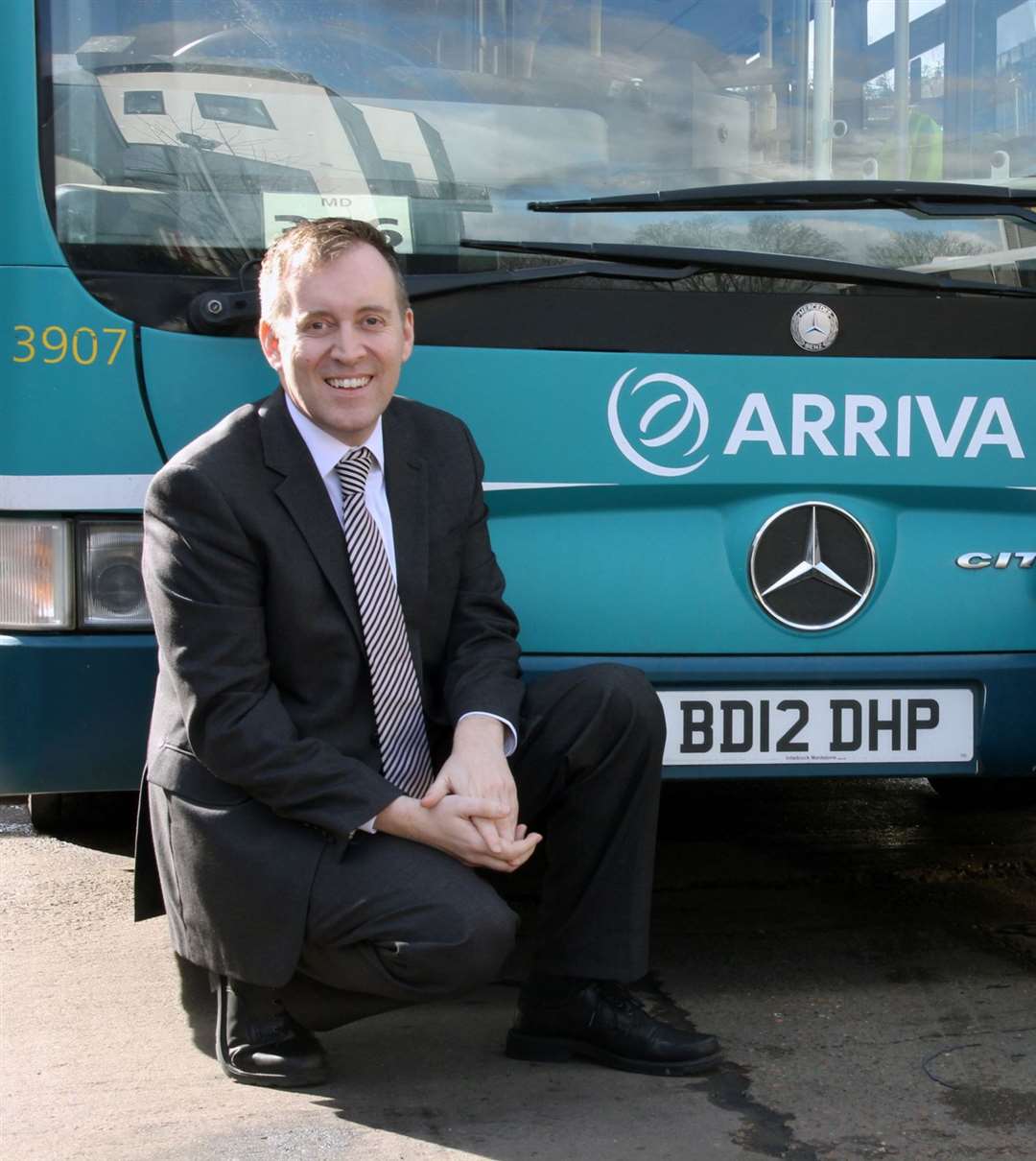 Area Manager director at Arriva, Oliver Monahan