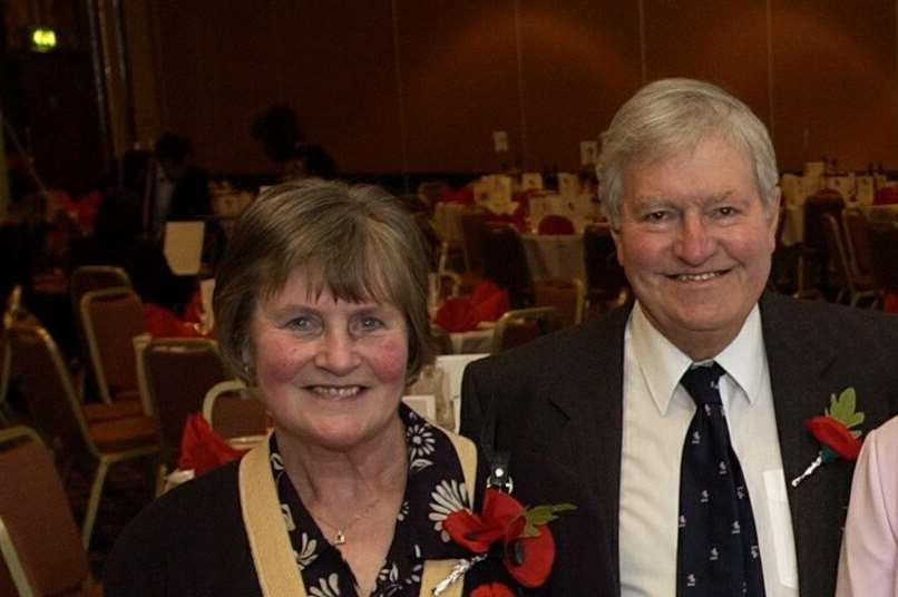 Bill and Jean Newman in 2002