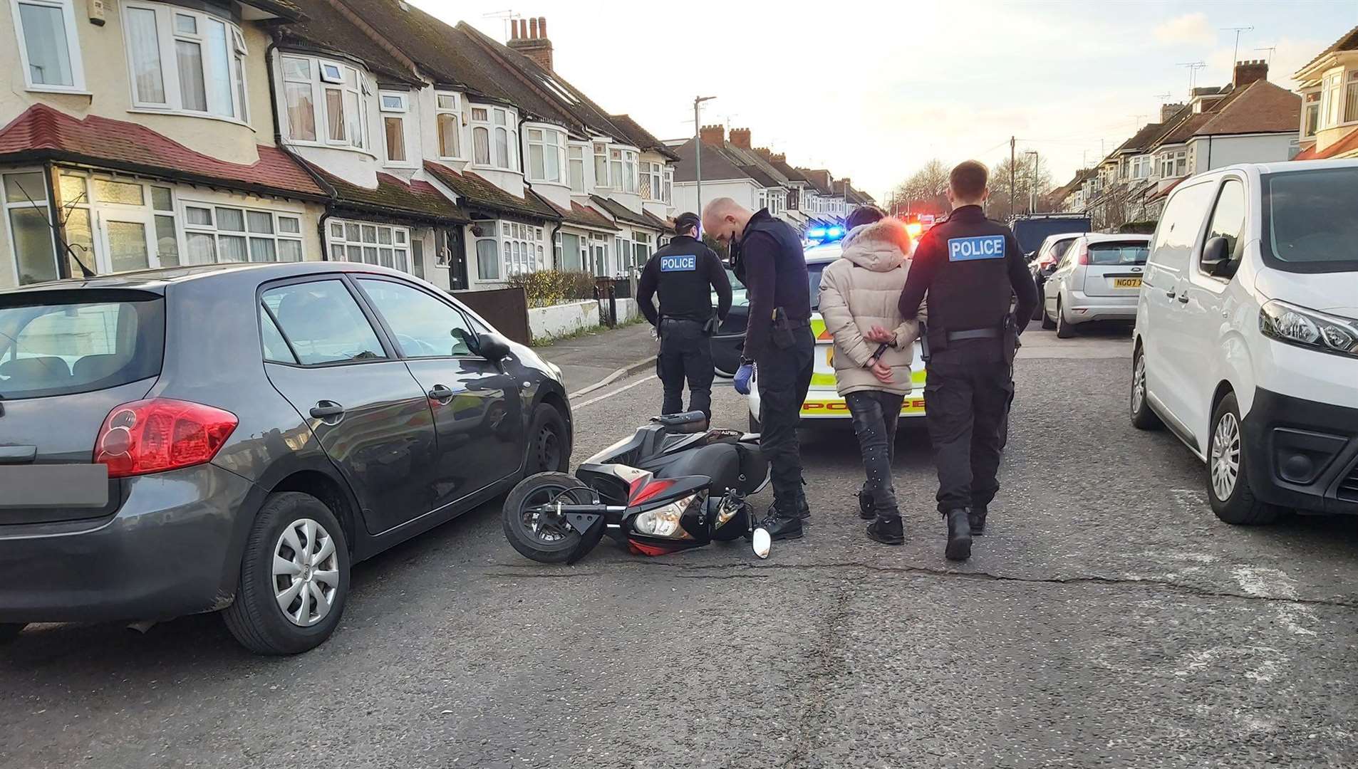 Police arrested a man in Gillingham. Picture: Kent Police