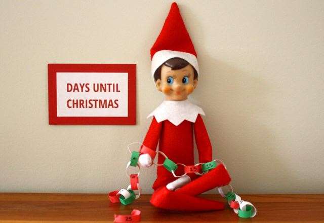 The elves will help your family count down to Christmas