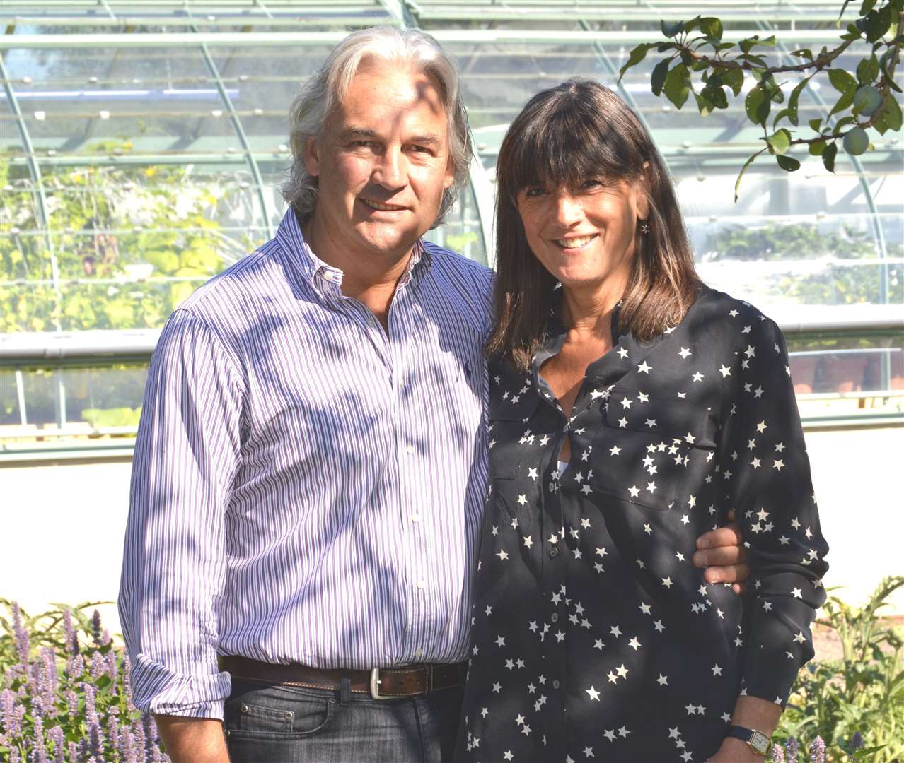 Robin and Judy Hutson who have transformed Bridge Place into a luxury boutique hotel