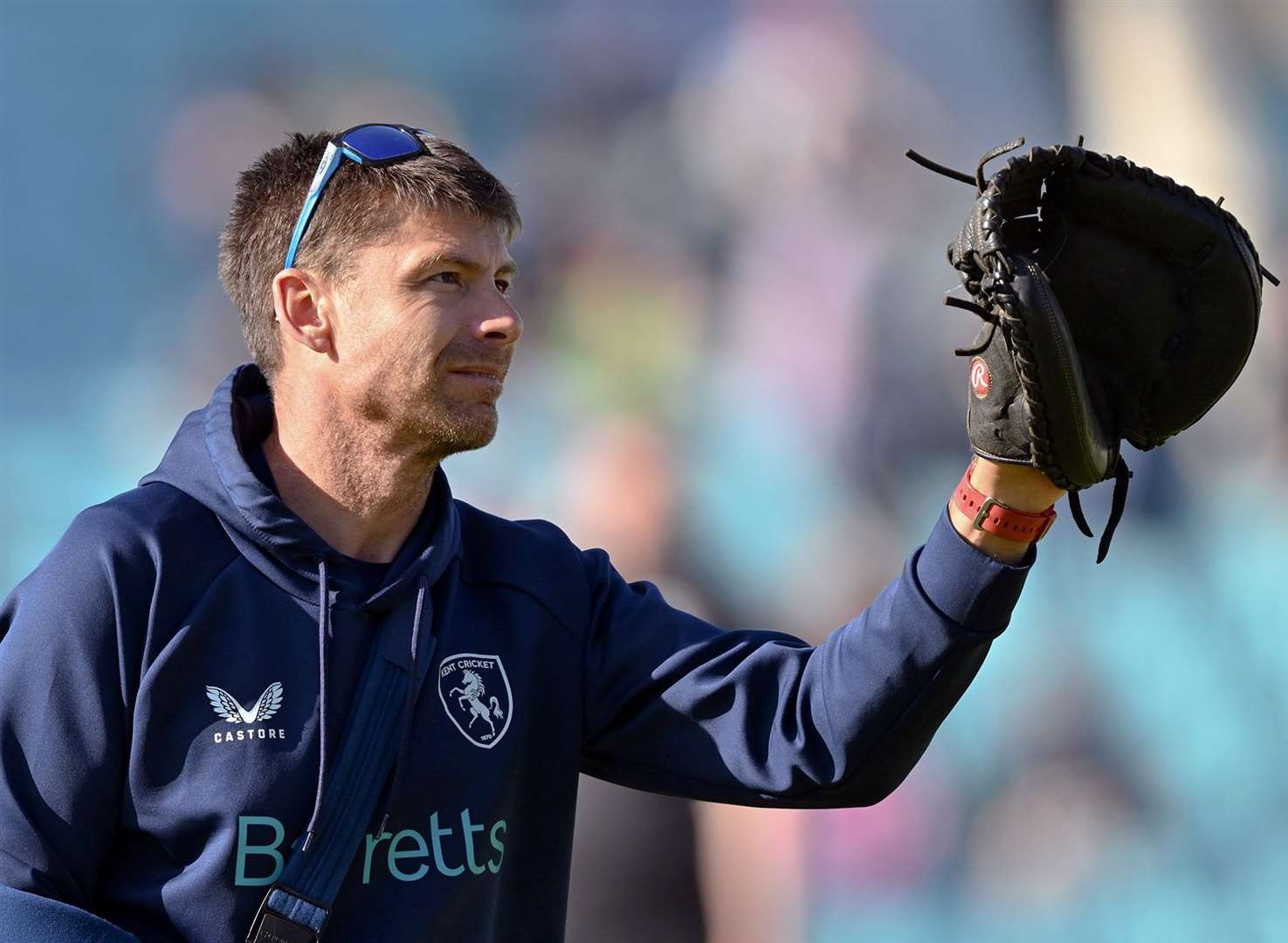 Director of cricket Simon Cook – hopes George Garrett continues to develop after the bowler penned a two-year deal with Kent. Picture: Keith Gillard
