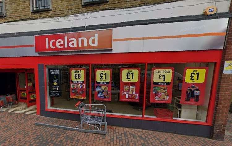 Iceland's store in Sittingbourne High Street. Picture: Google Maps