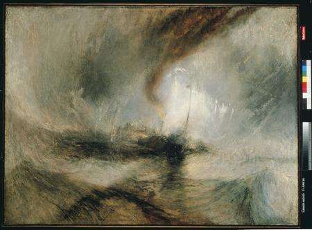 JMW Turner Snow Storm - Steam-Boat off a Harbour's Mouth ,exhibited 1842