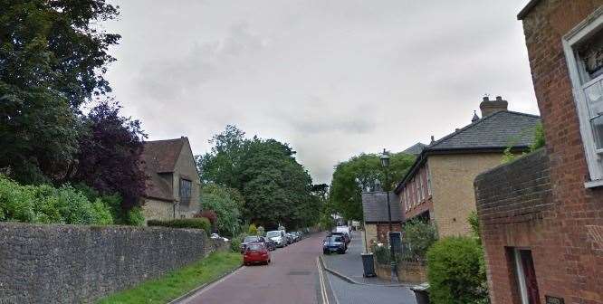 The warrant was carried out a property in West Malling Picture: Google