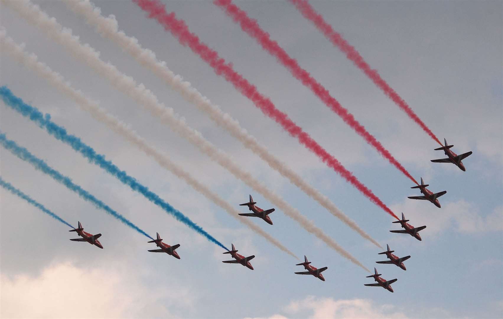 The legendary Red Arrows are a feature of the day's celebrations Photo: Lord Lieutenant of Kent