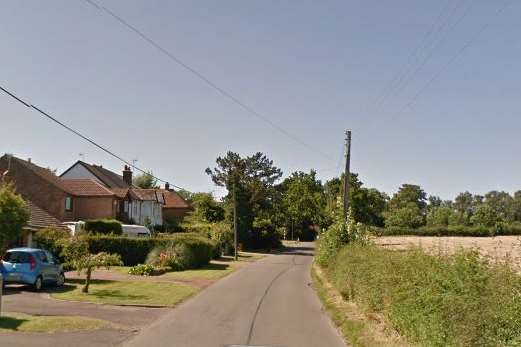 Thorn Road in Marden. Google Street View