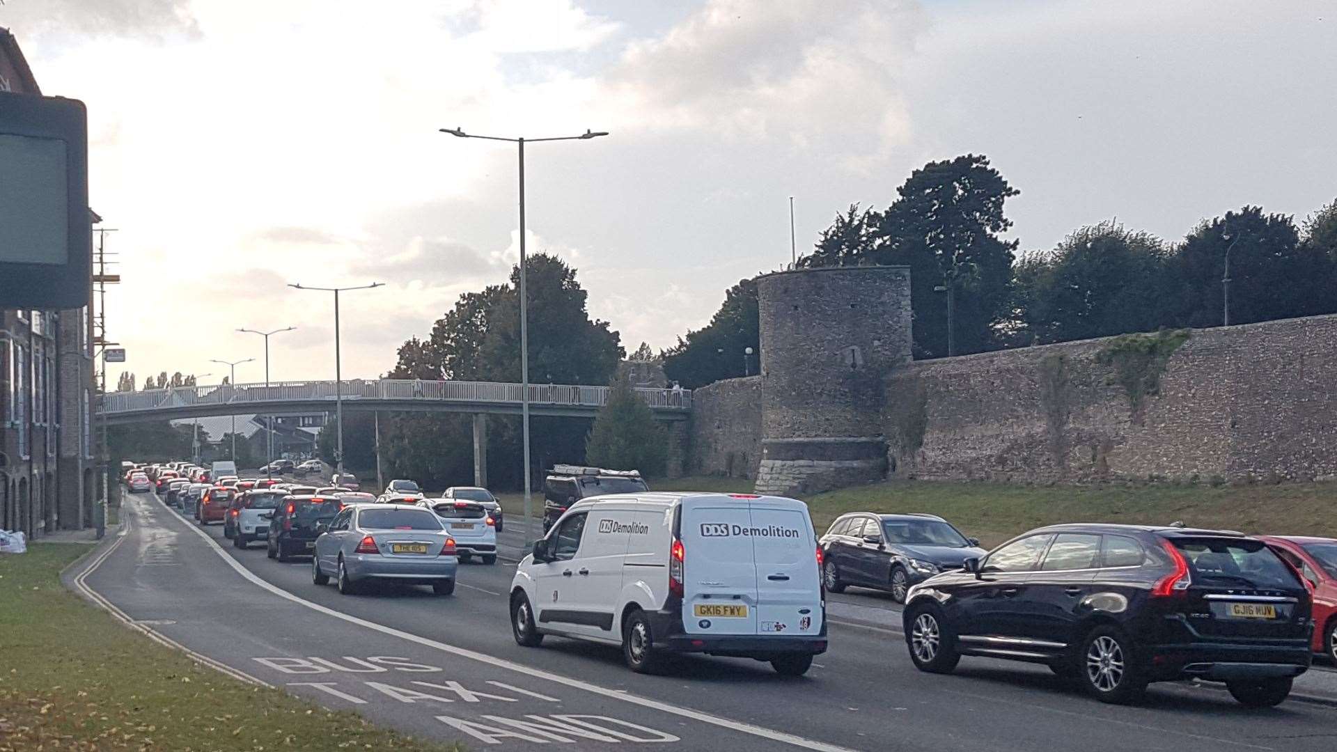 Congestion on Canterbury's ring-road is a very common sight. Could city bypasses be the answer?