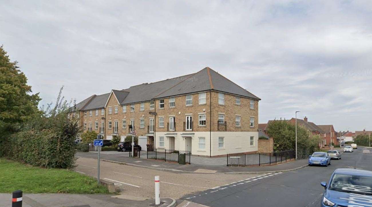 Housing now occupies the old site of Bar Rio in Gillingham. Picture: Google