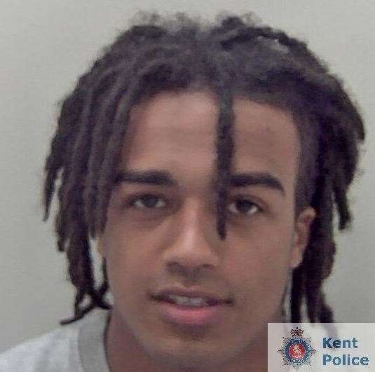 Alex Griffith, from Swanscombe was jailed for the attacked which happened in July 2019. Photo: Kent Police