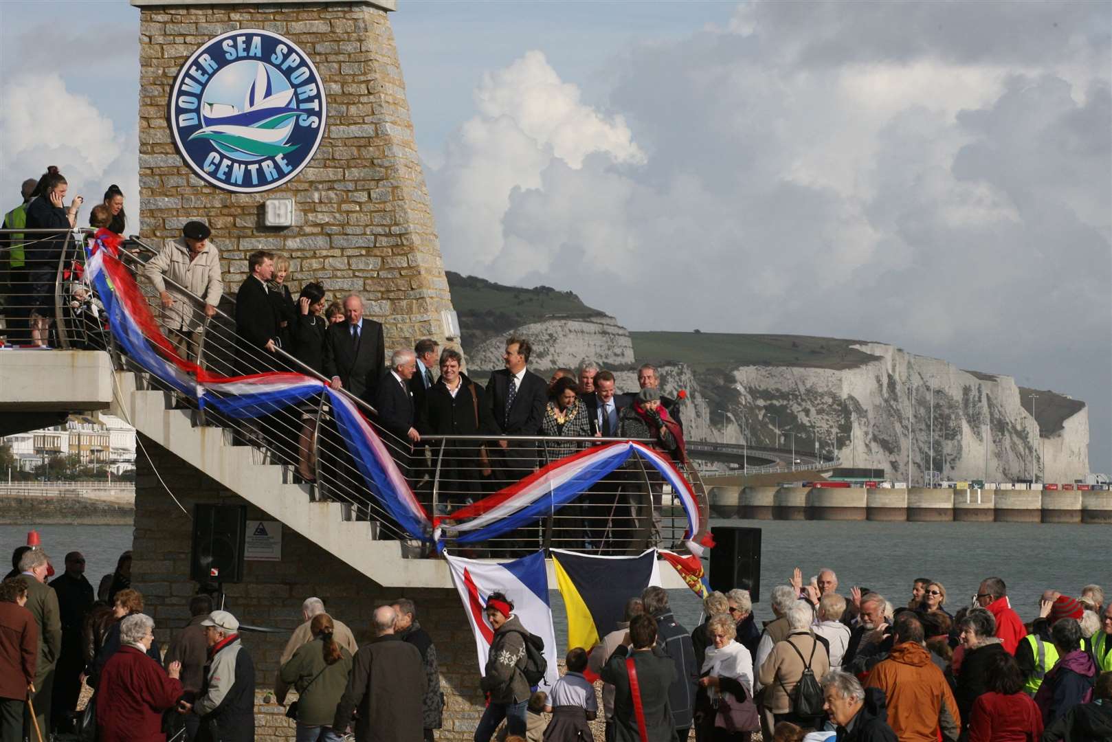 Huge crowds gathered to welcome the Forces' Sweetheart at the event in Dover in 2010 Picture: Terry Scott