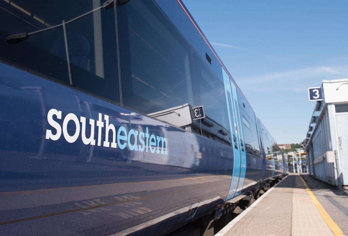 A Southeastern train. Stock picture