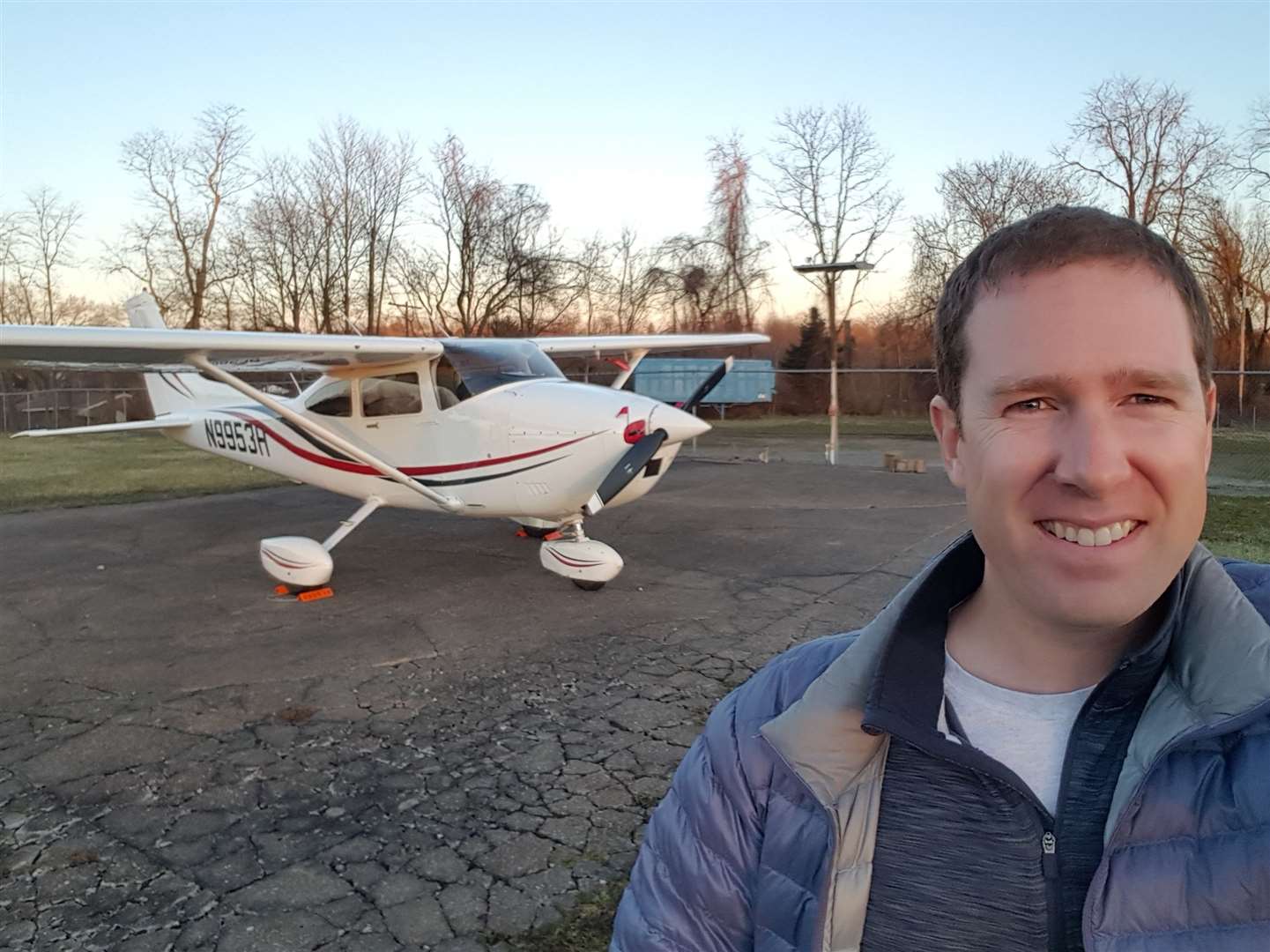 Ross Edmondson is planning to fly solo around the world.