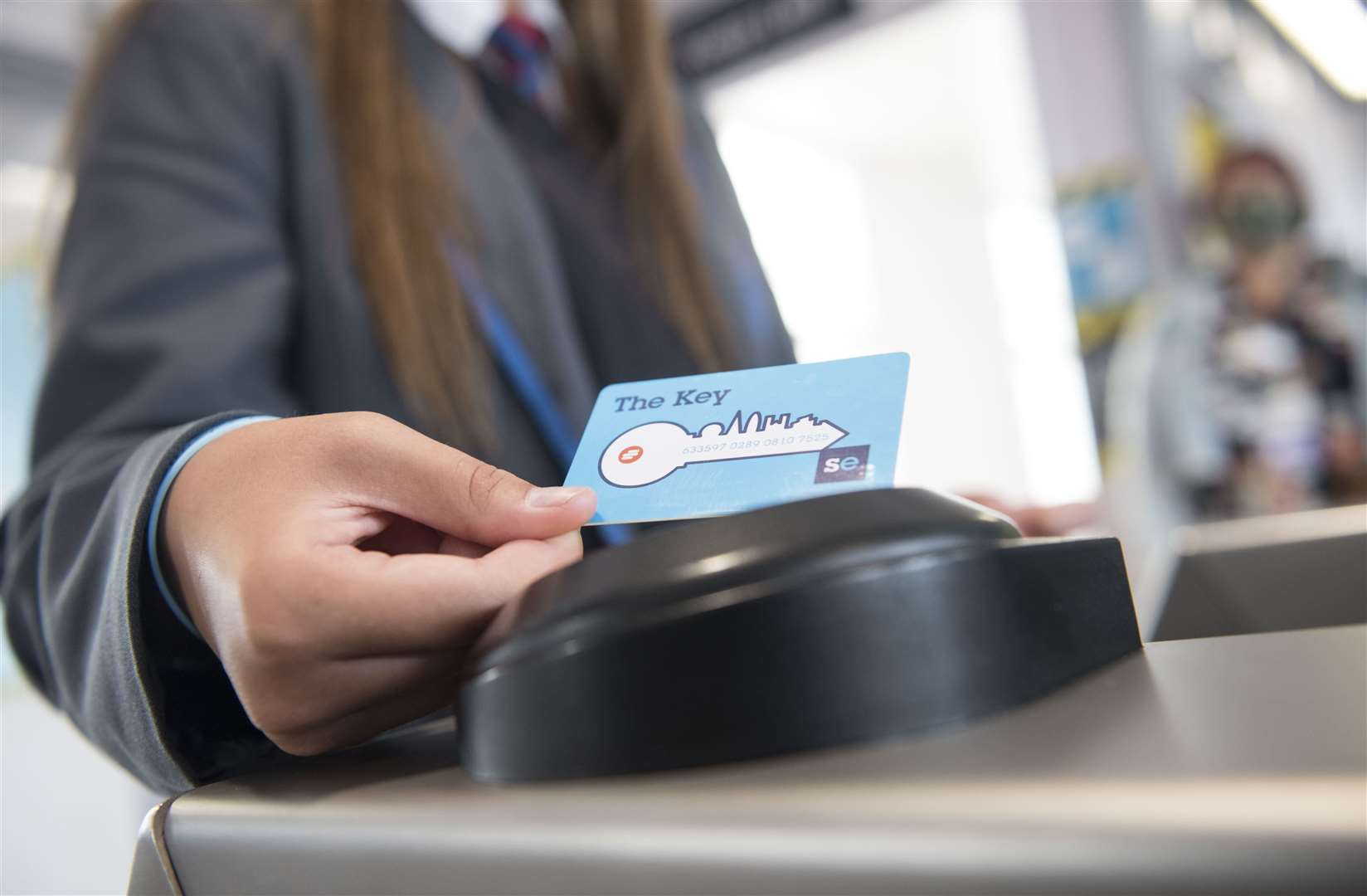 Students are able to register online for contactless ticketing to make their journey safer and more convenient