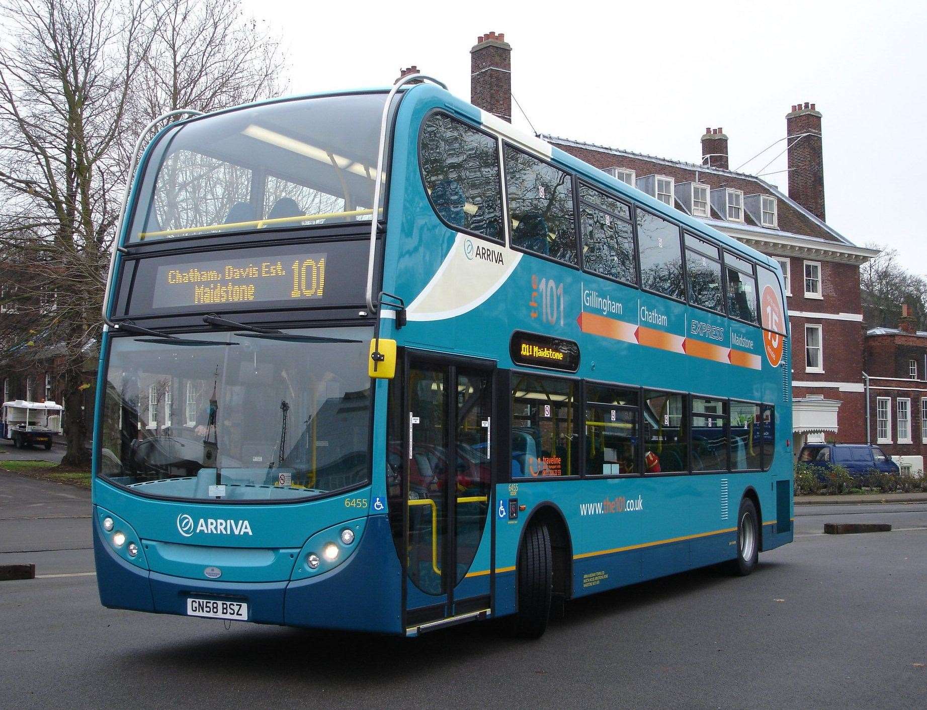 Arriva has suspended its 190 service until the end of the school summer holidays after it was attacked in Dering Way, Gravesend. Picture: stock image
