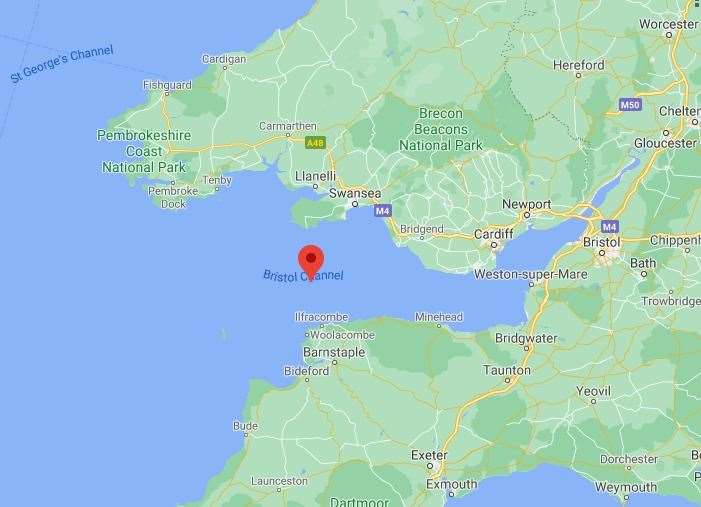 The Bristol Channel. Picture Google Maps (44432755)