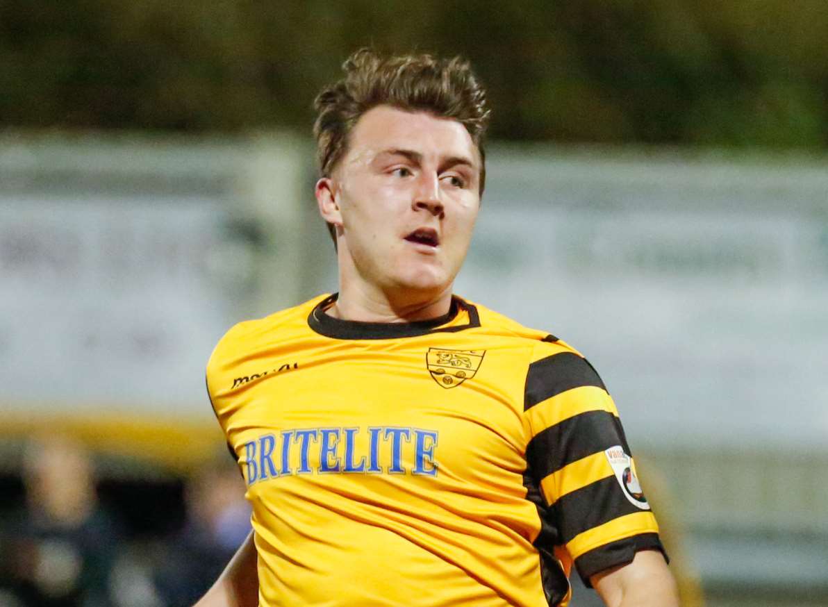 Maidstone United winger Alex Flisher Picture: Matthew Walker