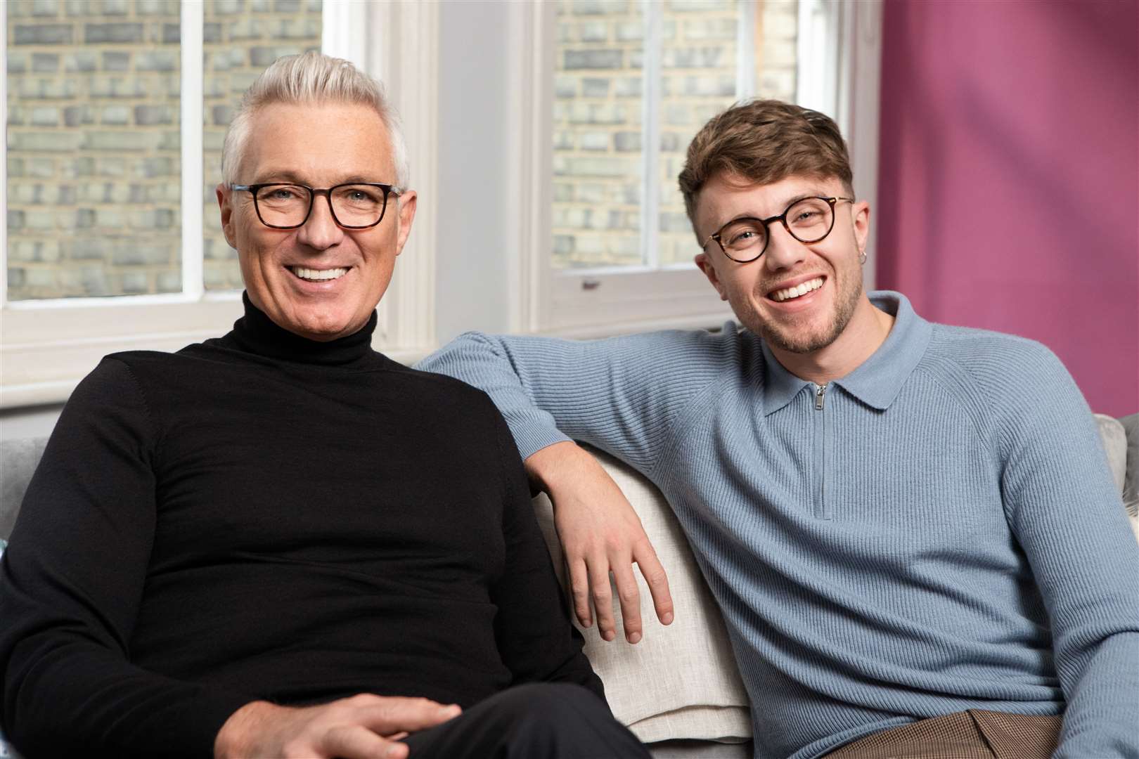 Martin and Roman Kemp appear on Channel 4's Gogglebox together Picture: Marcus Hessenberg Photography London