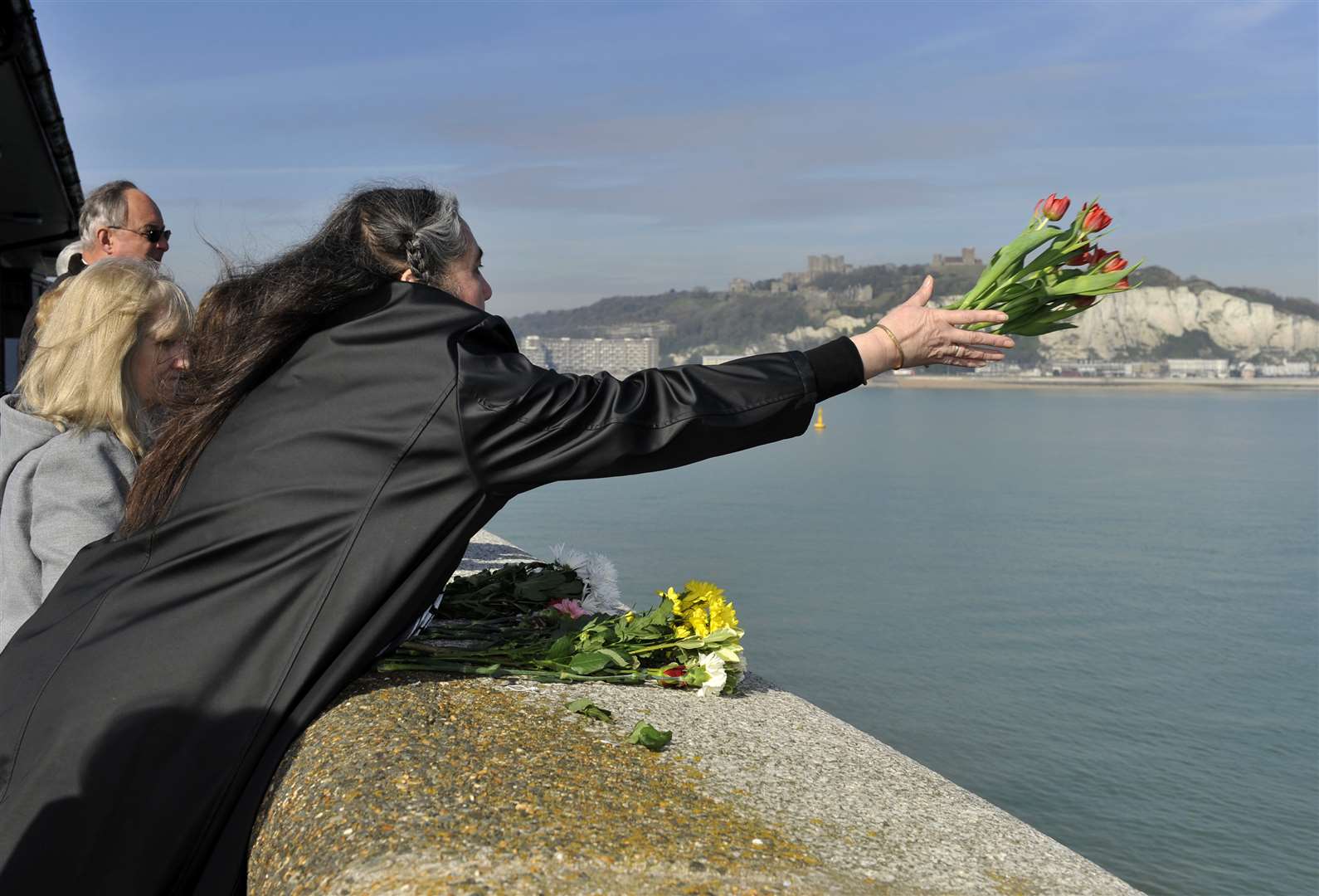 Some people will go to the Prince of Wales pier and throw wreaths and flowers into the sea to mark its anniversary.