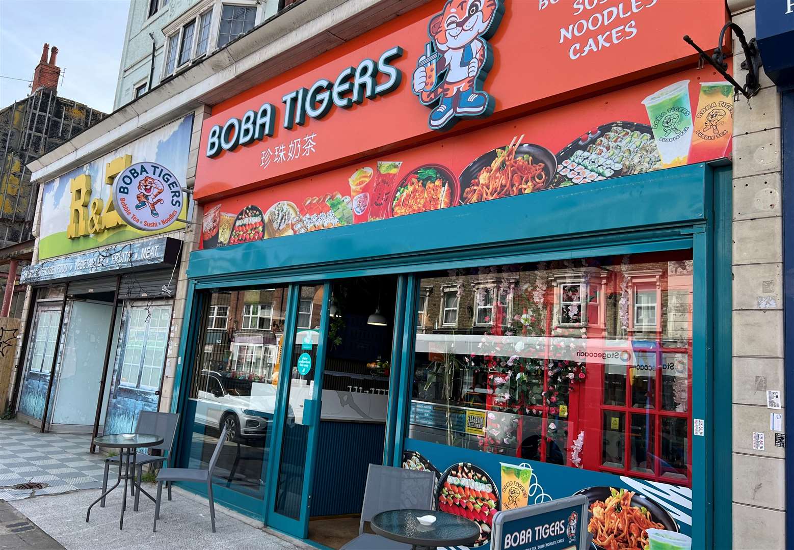 Boba Tigers sits on Northdown Road, Cliftonville