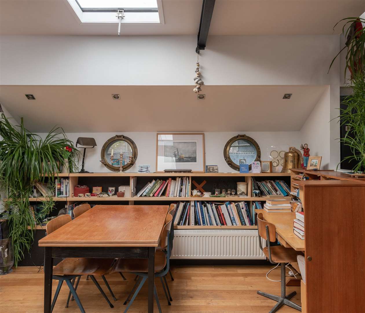 There's book shelves in the dining area to store some of your favourite reads. Picture: Unique Property Company