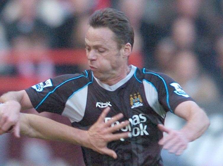 City goalscorer Paul Dickov says the Gillingham game has become 'iconic' in the Manchester club's history. Photograph by Matthew Walker
