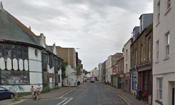 The incident happened in King Street, Ramsgate. Picture: Google street views