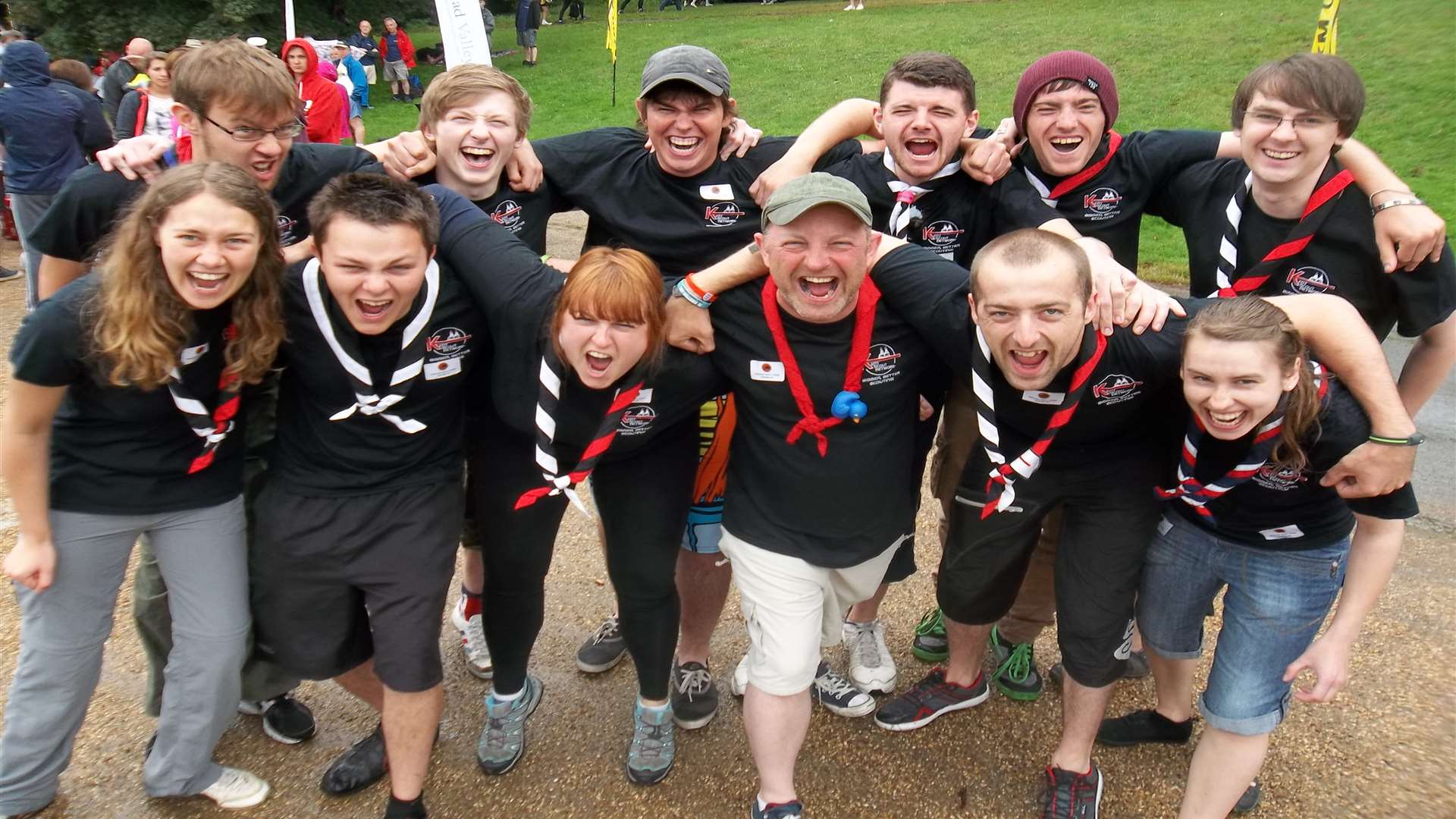 The KM Dragons - a team from Kent Scouts - took part in the KM Dragon Boat Race. The event attracted 38 teams and raised £75k for Kent charities