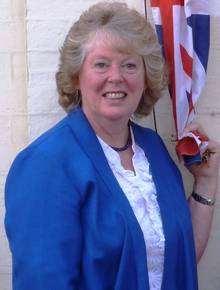 Former Medway mayor Sue Haydock