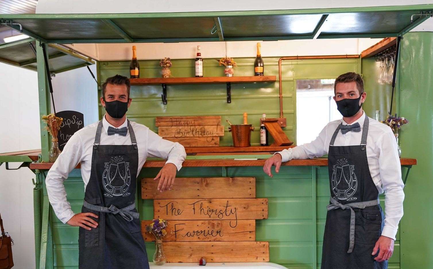 The Thirsty Farrier brothers Dan and Jon are running virtual cocktail masterclasses