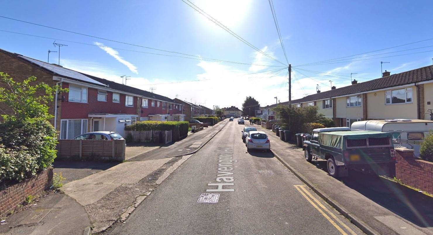 A man was allegedly assaulted in Havengore Avenue, Gravesend. Picture: Google Streetview