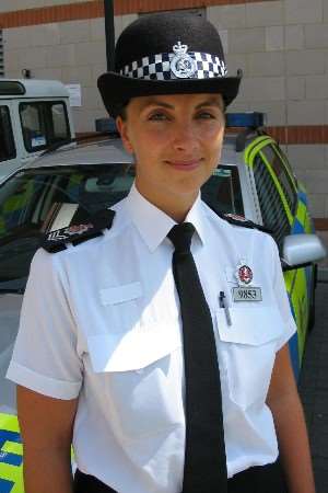 Sgt Emma Satherley, leading the new team
