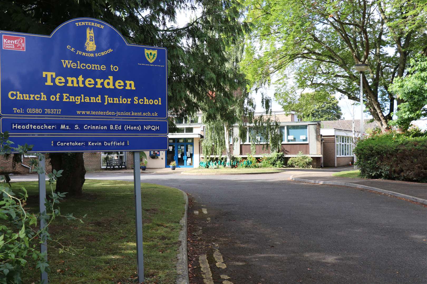 Tenterden Junior School where the incident took place