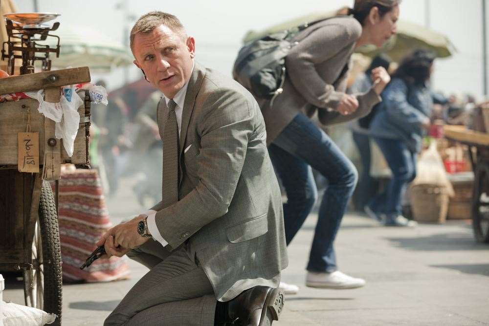 Daniel Craig stars as James Bond in Metro-Goldwyn-Mayer Pictures/Columbia Pictures/EON Productions’ action adventure SKYFALL