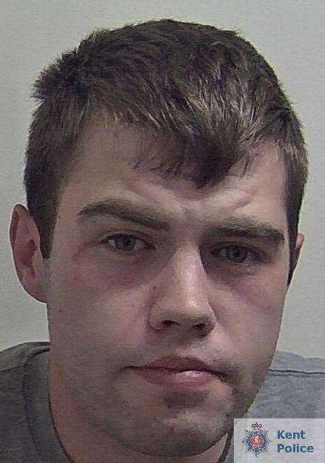 Kalvin Stemp, 25, of Howley Way, Maidstone, was jailed for three years and two months. Picture: Kent Police