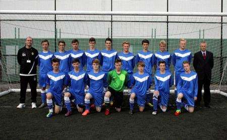 IN TRAINING: The team from the Isle of Sheppey Academy