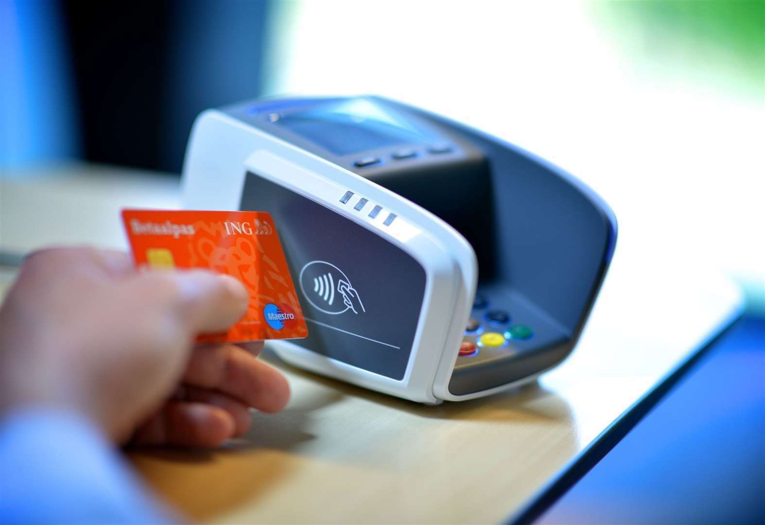 More and more traders are now preferring contactless payment to avoid possible contamination