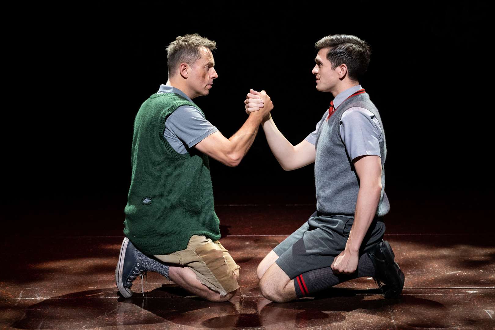 This tour is the final time that Sean Jones will play the role of Mickey in Blood Brothers. Picture: Jack Merriman