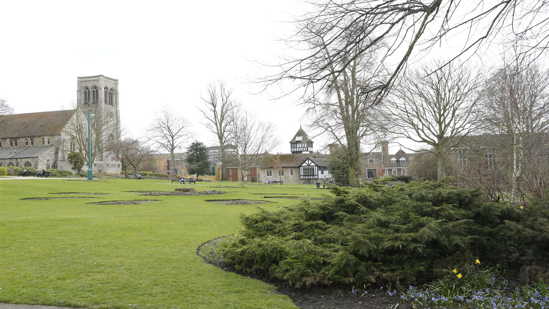Brenchley Gardens. Stock picture.