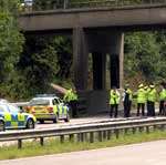 Mrs Mundey died after falling from a bridge over the M20