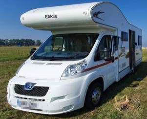 Police issued an appeal to find the motorhome. Picture: Kent Police