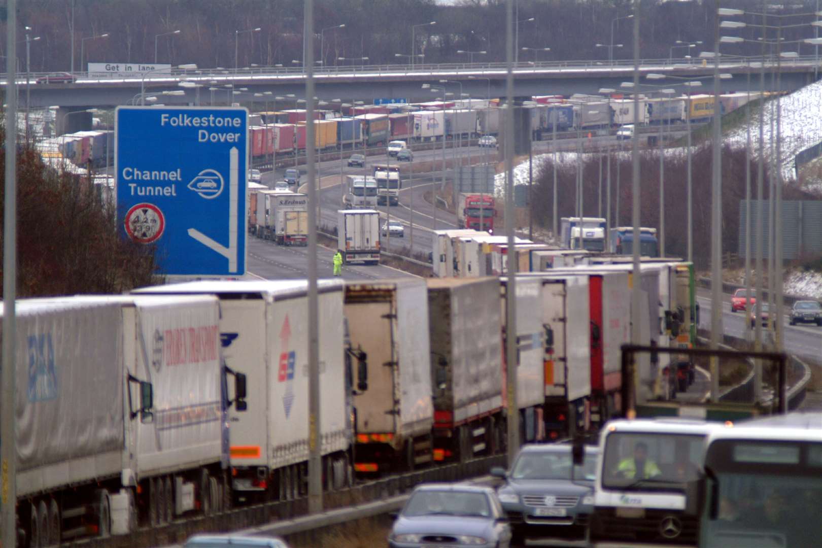 There are concerns delays at the port of Dover could increase as more freight traffic gets back on the roads