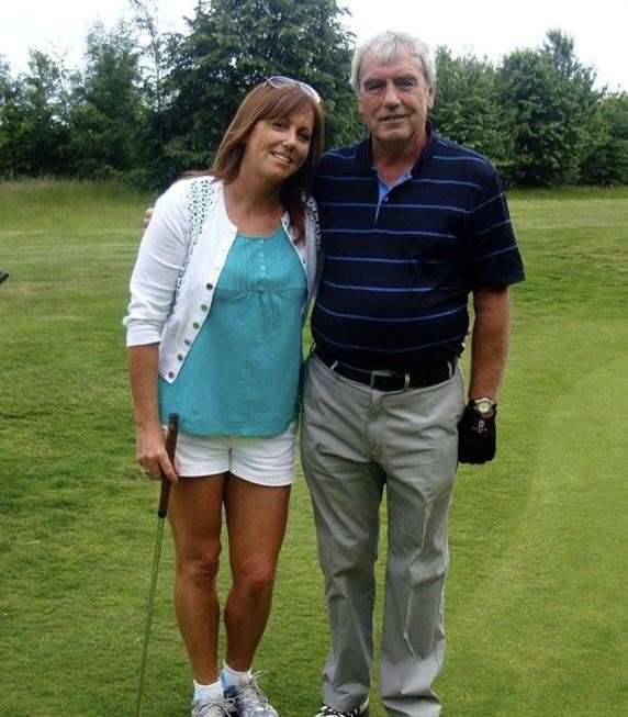 Mr Groves was a keen golfer and a member of the Redlibbets golf club in Sevenoaks. Picture: Sarah Groves