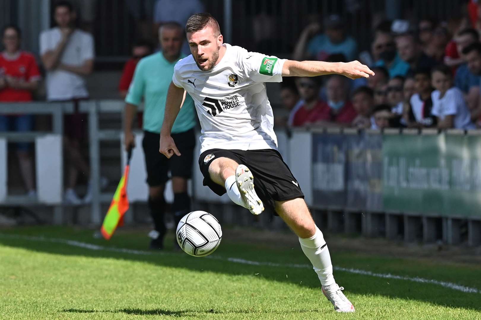 Danny Leonard has impressed for Dartford at the start of this season. Picture: Keith Gillard