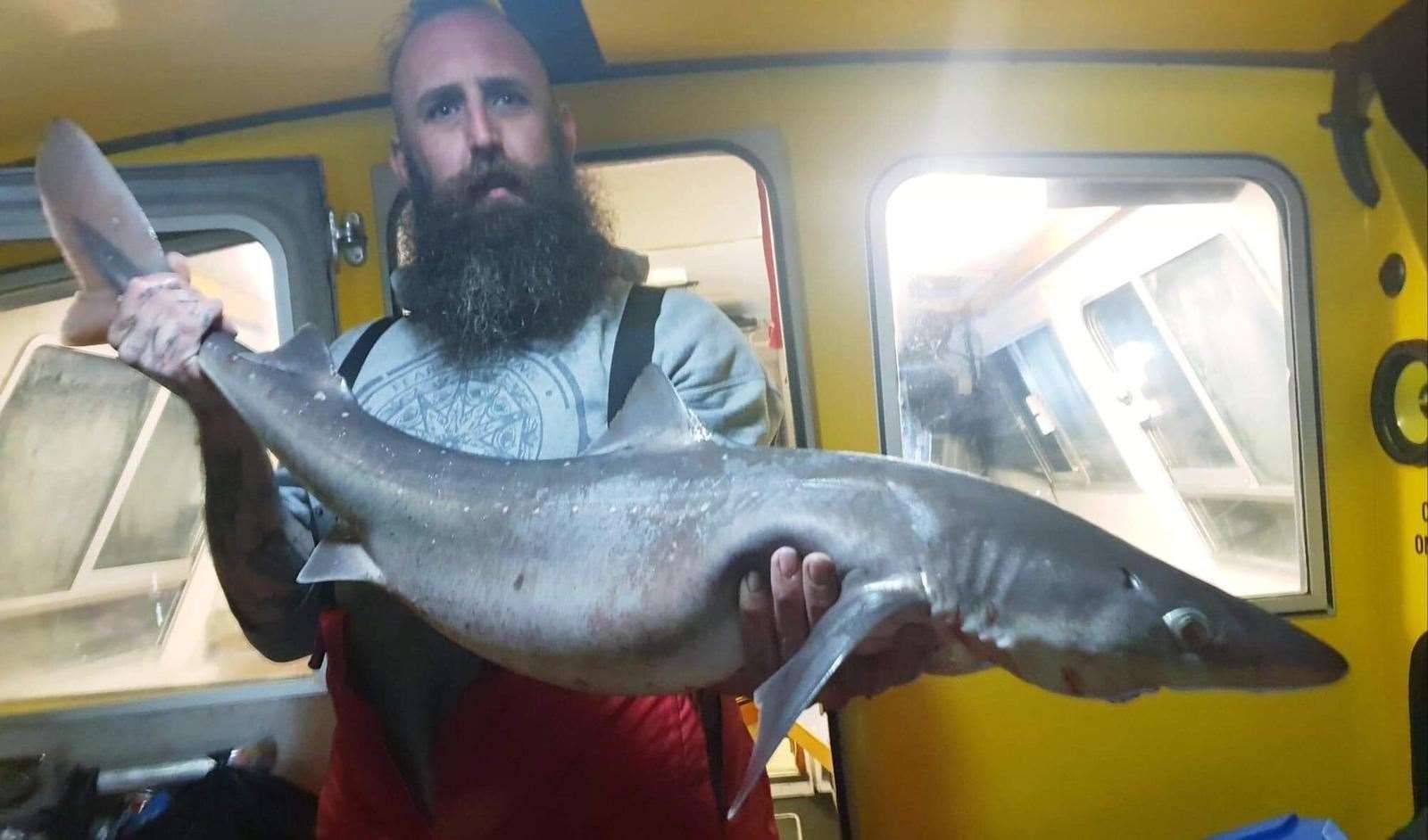 A 23lb spurdog was caught on a taxi boat in Ramsgate by Vince Knight