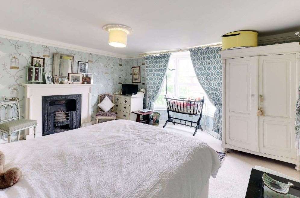 The family home has six bedrooms, each with their own distinct features. Picture: Savills