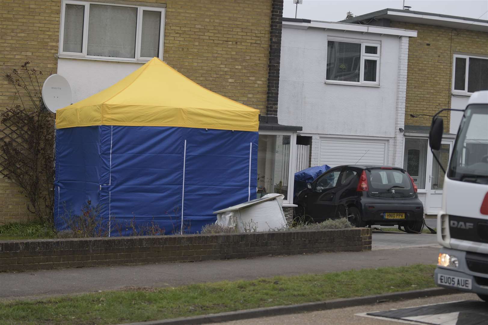 A home in Freemens Way in Deal was searched as part of the investigation