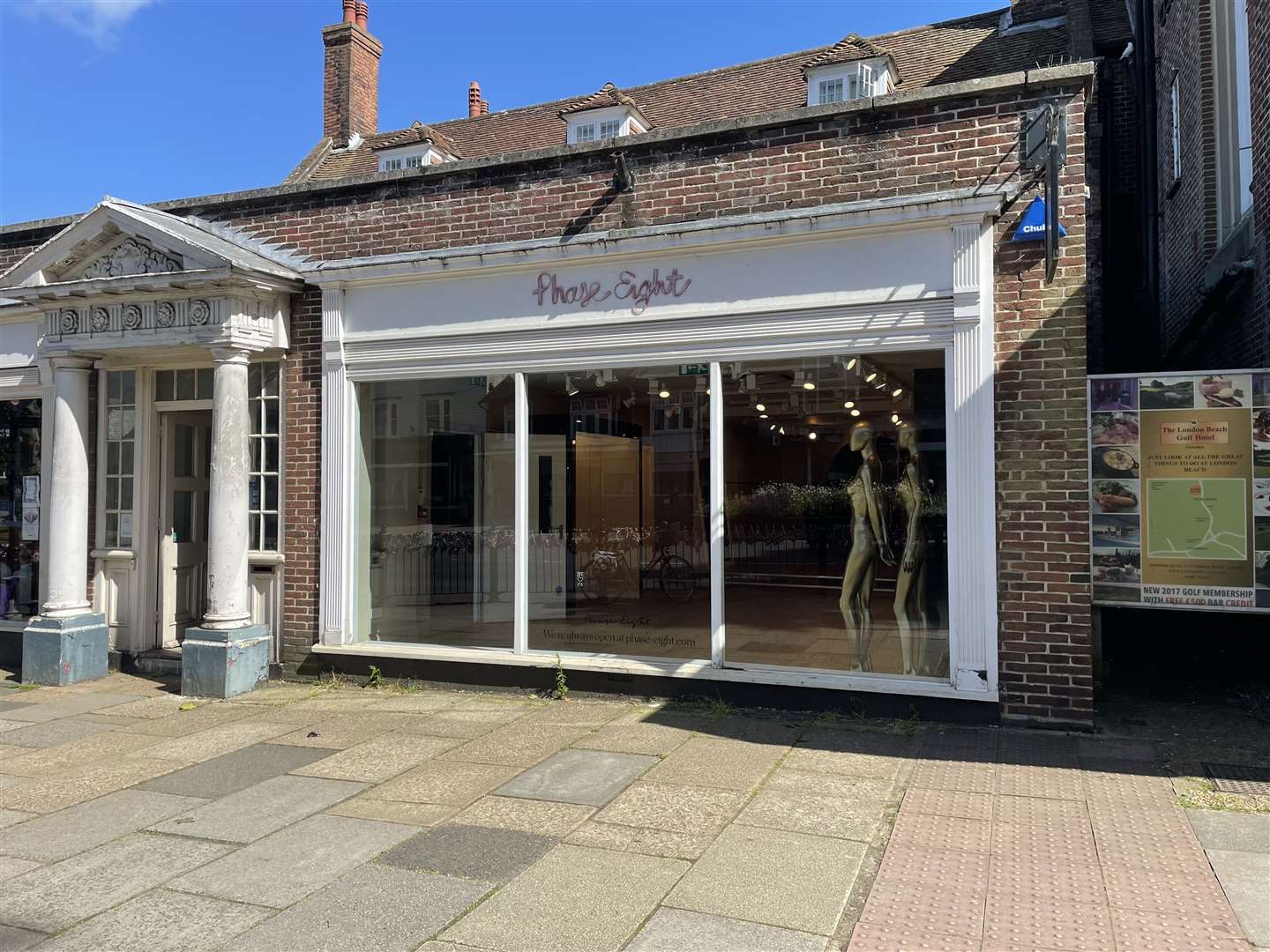 Phase Eight has suddenly closed its doors in Tenterden