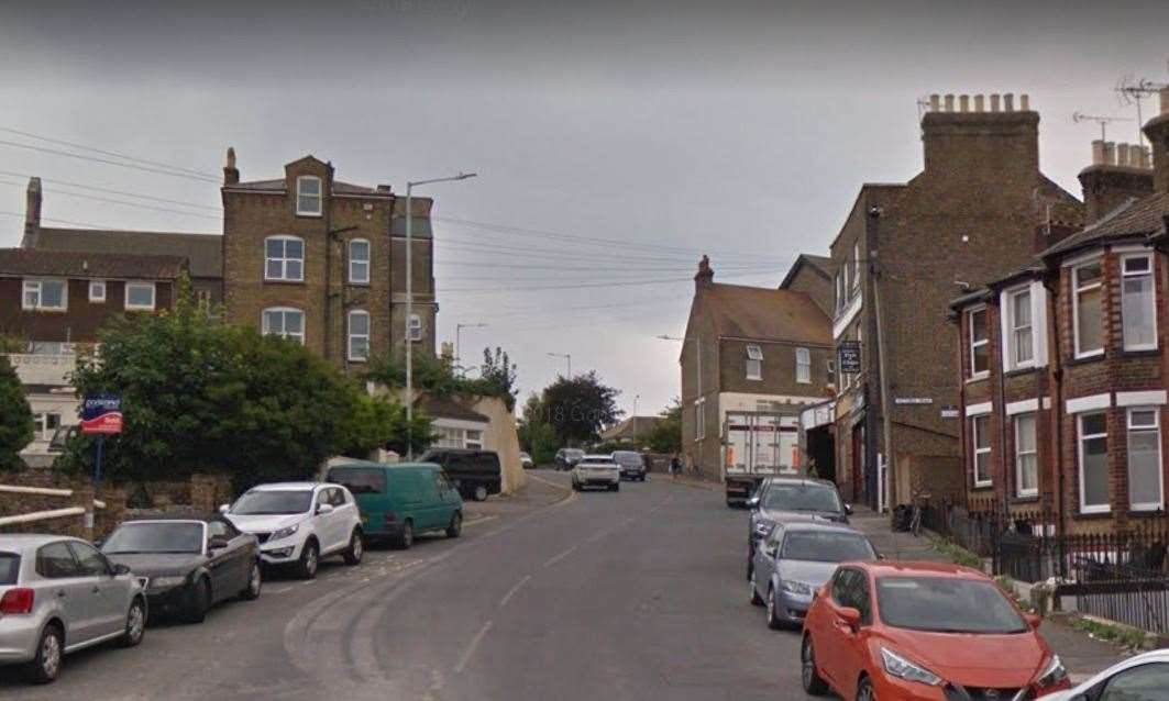 The incident reportedly happened in Victoria Road, Ramsgate. Picture: Google Street View